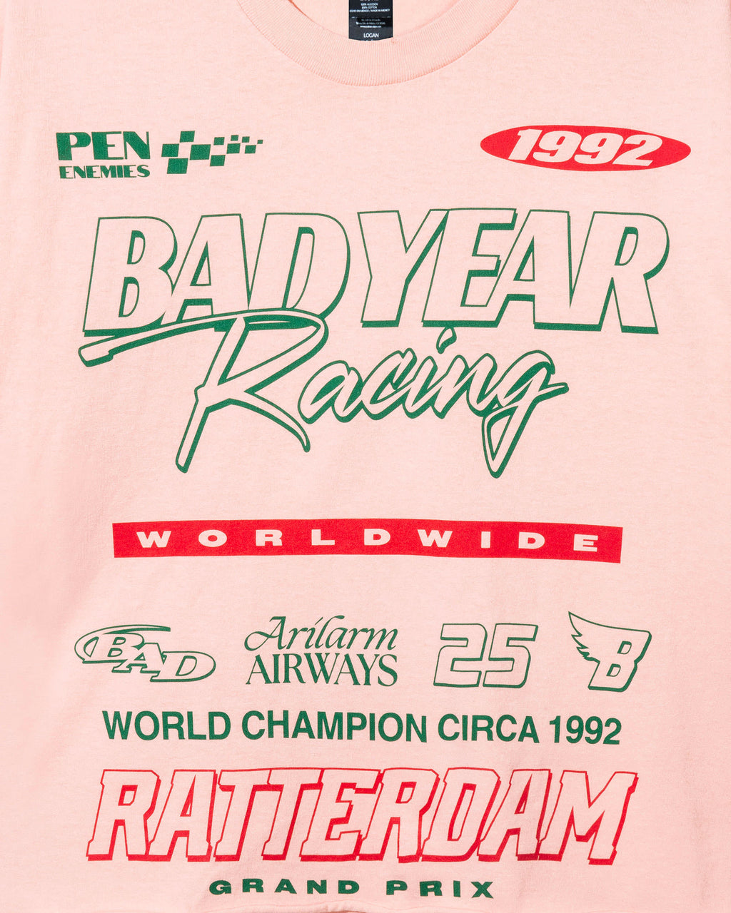 Bad Year Racing Cropped T-Shirt