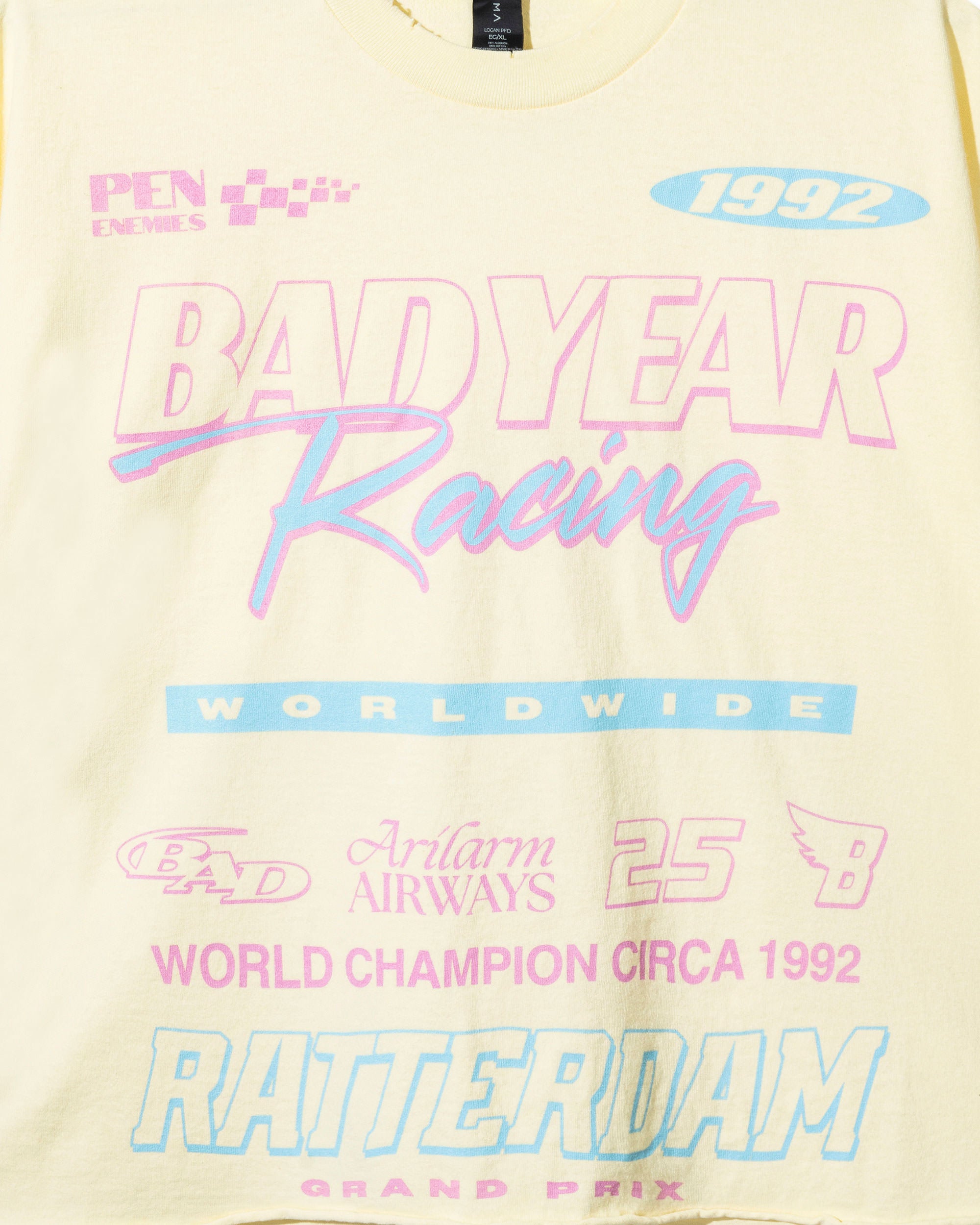 Bad Year Racing Cropped T-Shirt